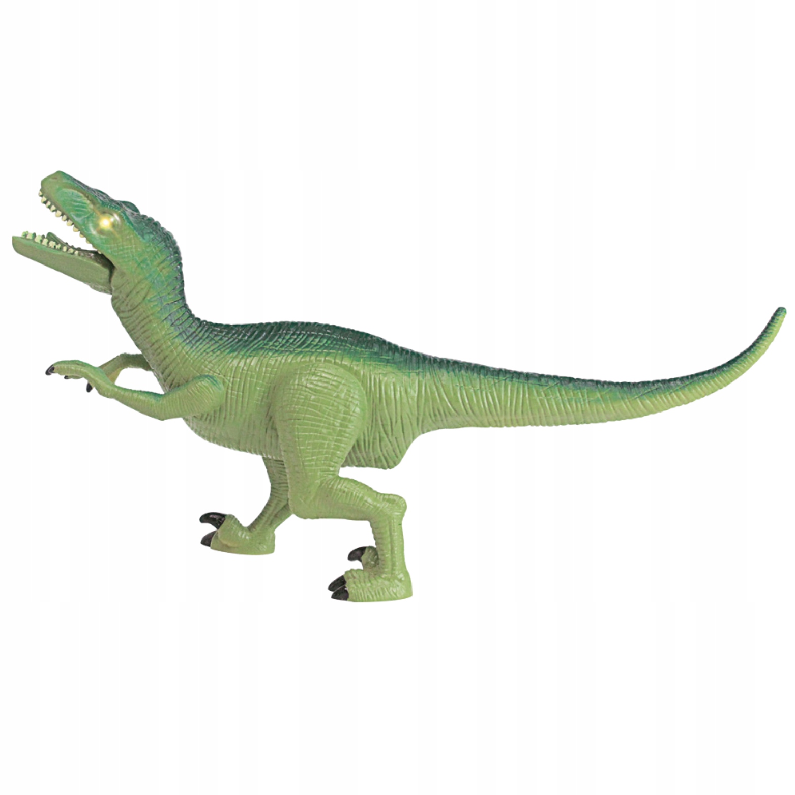 Realistyczny wygląd dinozaura z żywymi oczkami