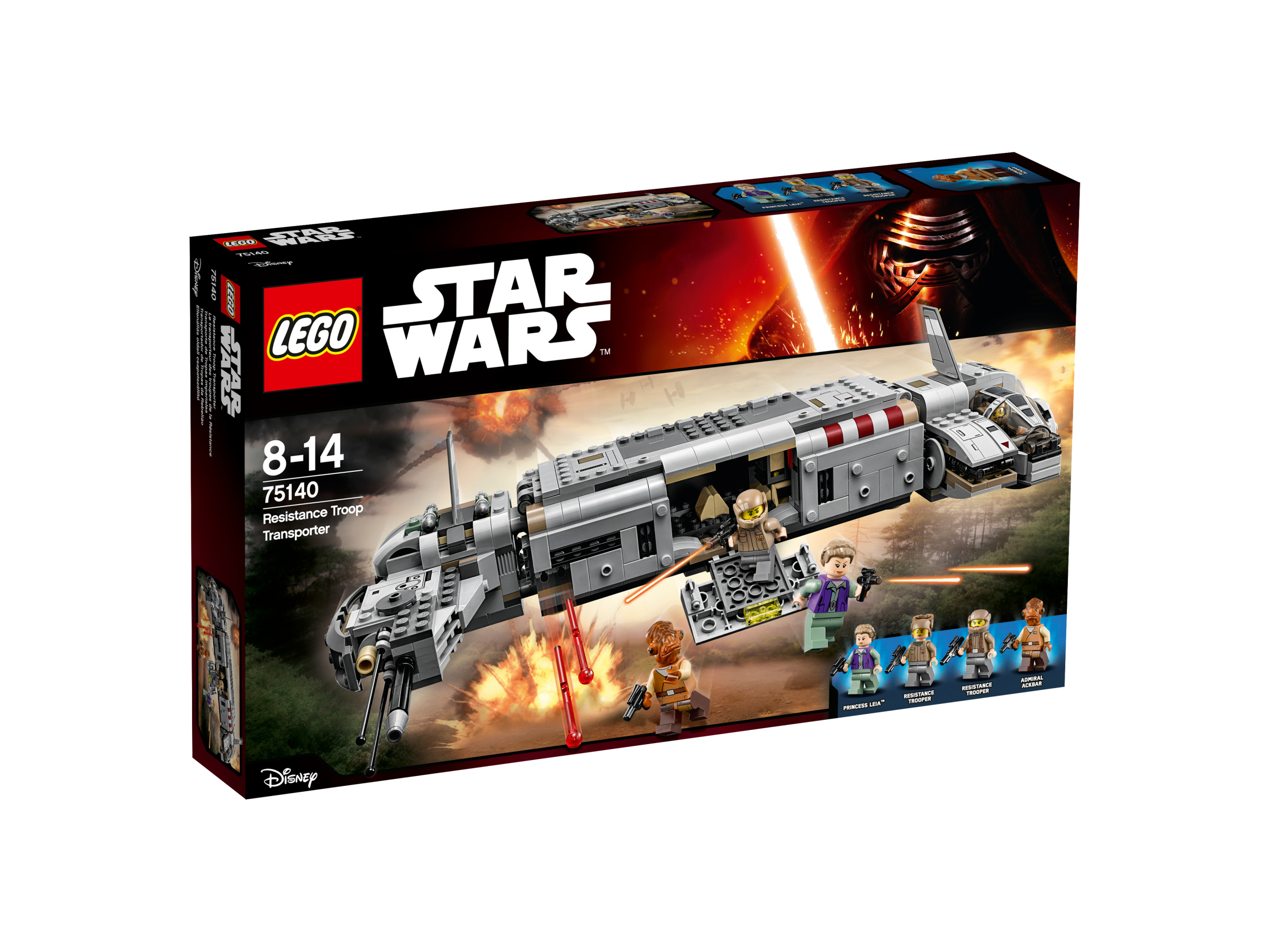 LEGO Star Wars Transport Ruchu Oporu (75140) – Przygoda w galaktyce