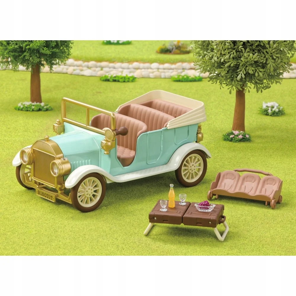 Sylvanian Rodzinny oldtimer 5868 – Klasyczny samochód dla dzieci