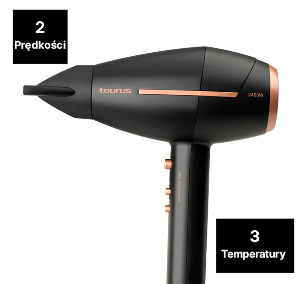 Różne tryby prędkości i temperatury oraz zimny nawiew