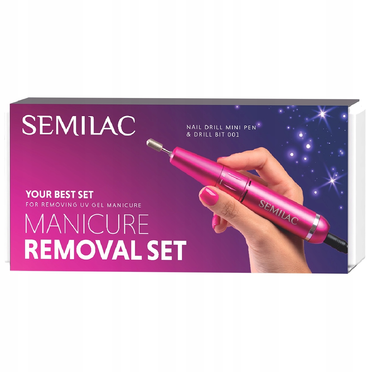 SEMILAC Manicure Removal Set – Idealne rozwiązanie do usuwania manicure hybrydowego