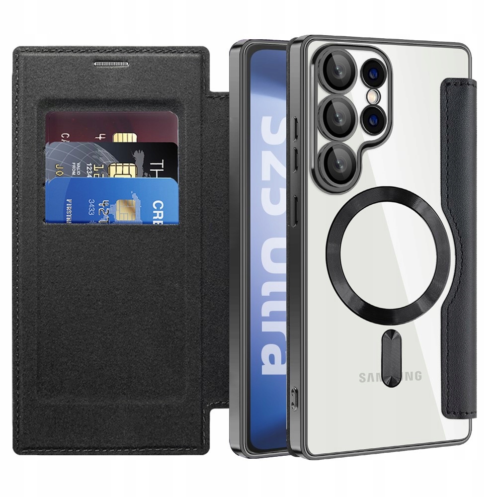 Etui z klapką Supero Wallet do Samsung Galaxy S25 Ultra – Elegancja i funkcjonalność w jednym