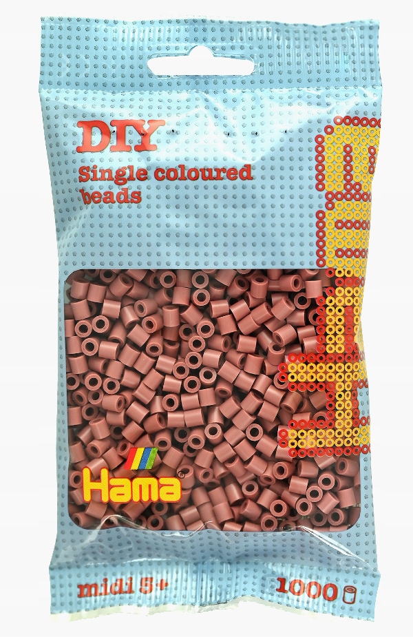 Hama midi perler 1000stk mørk blush – Kreatywność w zasięgu ręki