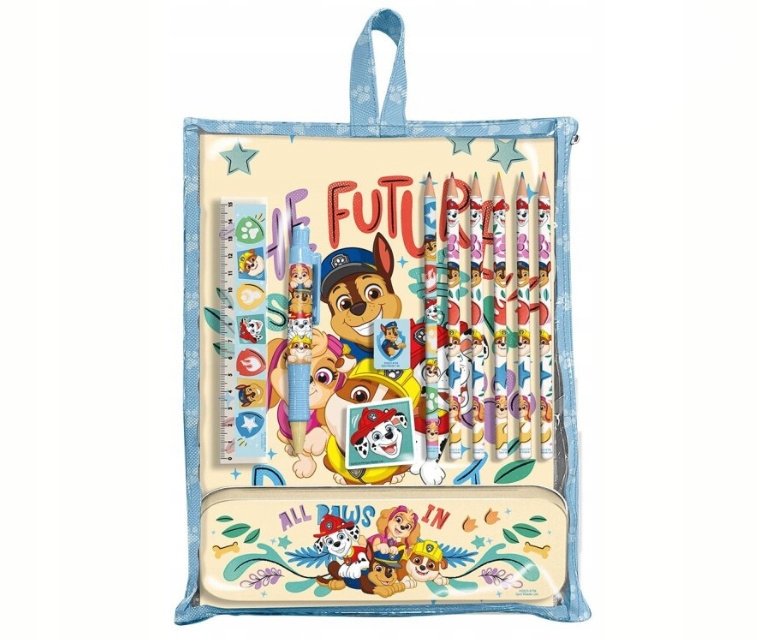 Zestaw piśmienniczy 12el. Psi Patrol – Kreatywność i zabawa w jednym