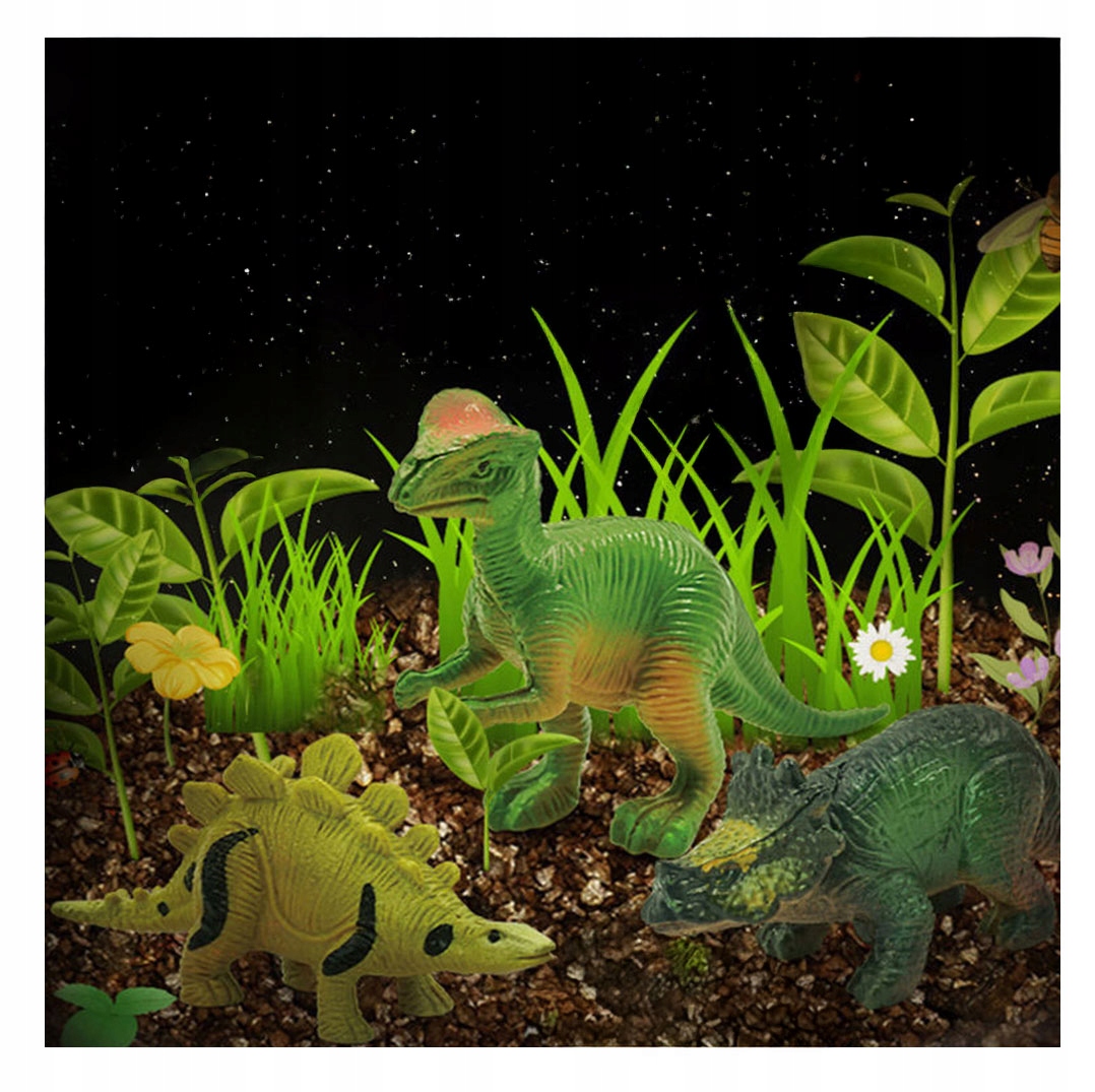 Tworzenie miniaturowego świata dinozaurów