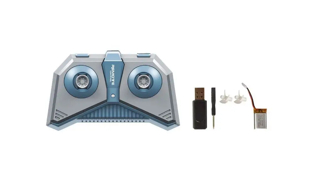 Zestaw zawiera ładowarkę USB i akumulator LiPo