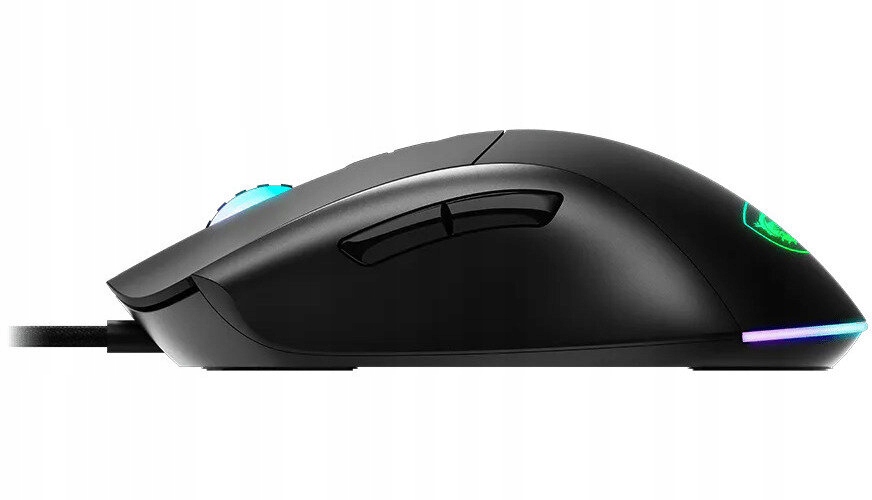 Ergonomiczny design dla praworęcznych graczy