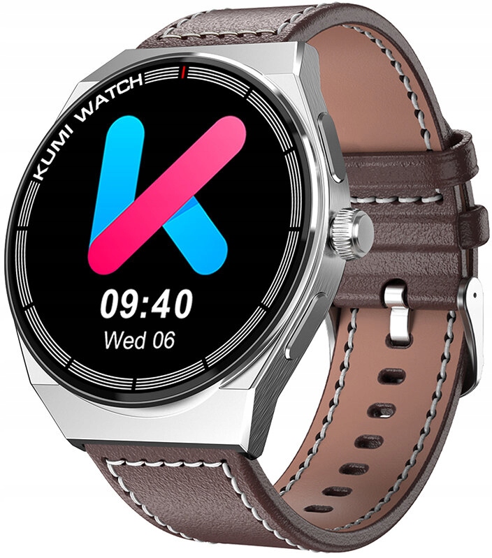 Smartwatch Kumi GT5 Max Brązowy – Twój nowy towarzysz aktywności