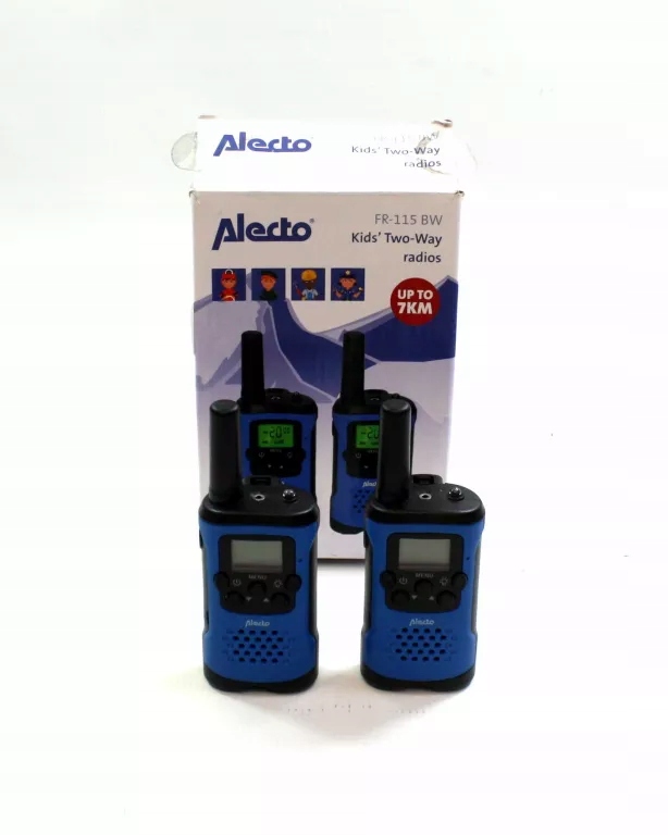 ALECTO FR-115BW Walkie-Talkie-Set – Idealny towarzysz zabaw na świeżym powietrzu
