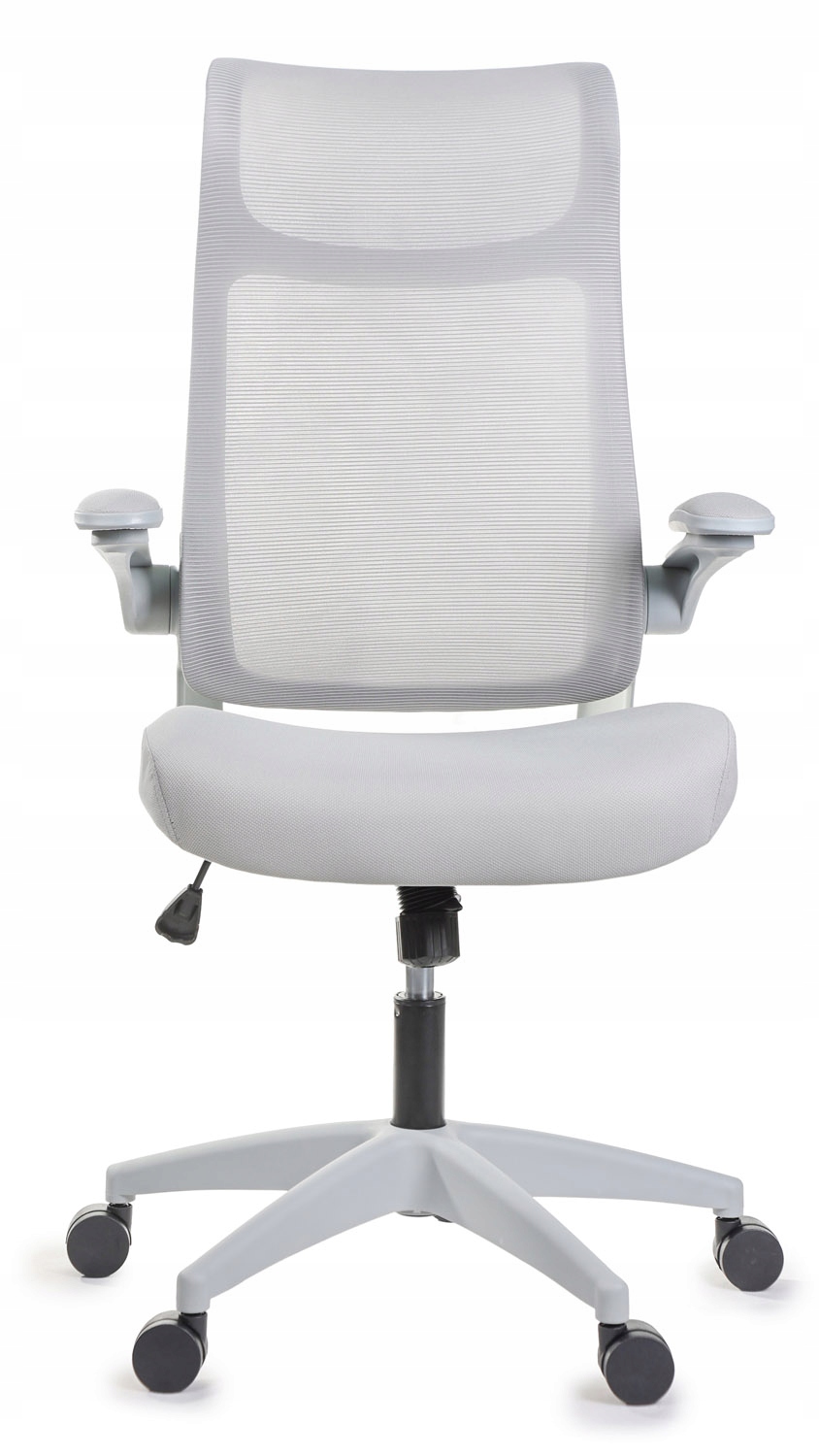 Ergonomiczny wygodny szary fotel biurowy GIOSEDIO FHX011 – Komfort i styl w Twoim biurze