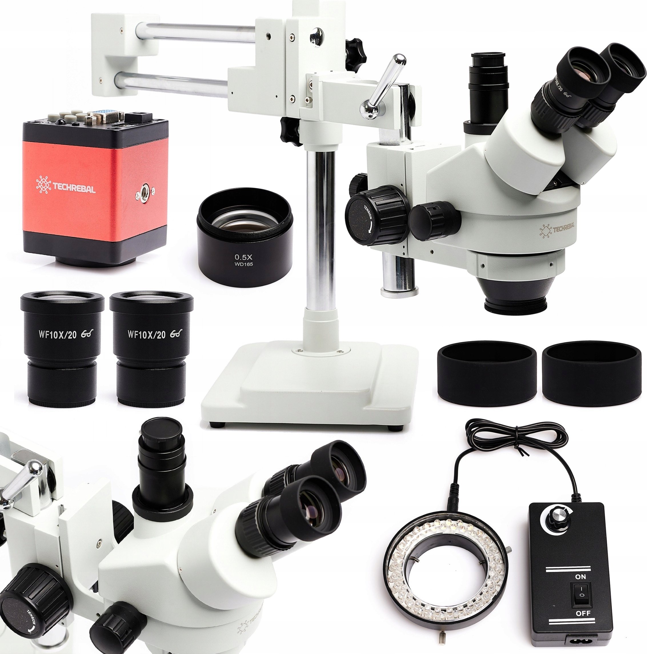 Mikroskop Trinokularowy Stereoskopowy 10HW – Doskonałe narzędzie do obserwacji