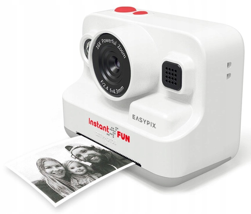 Aparat natychmiastowy Easypix InstantFUN – Kreatywna zabawa w fotografii