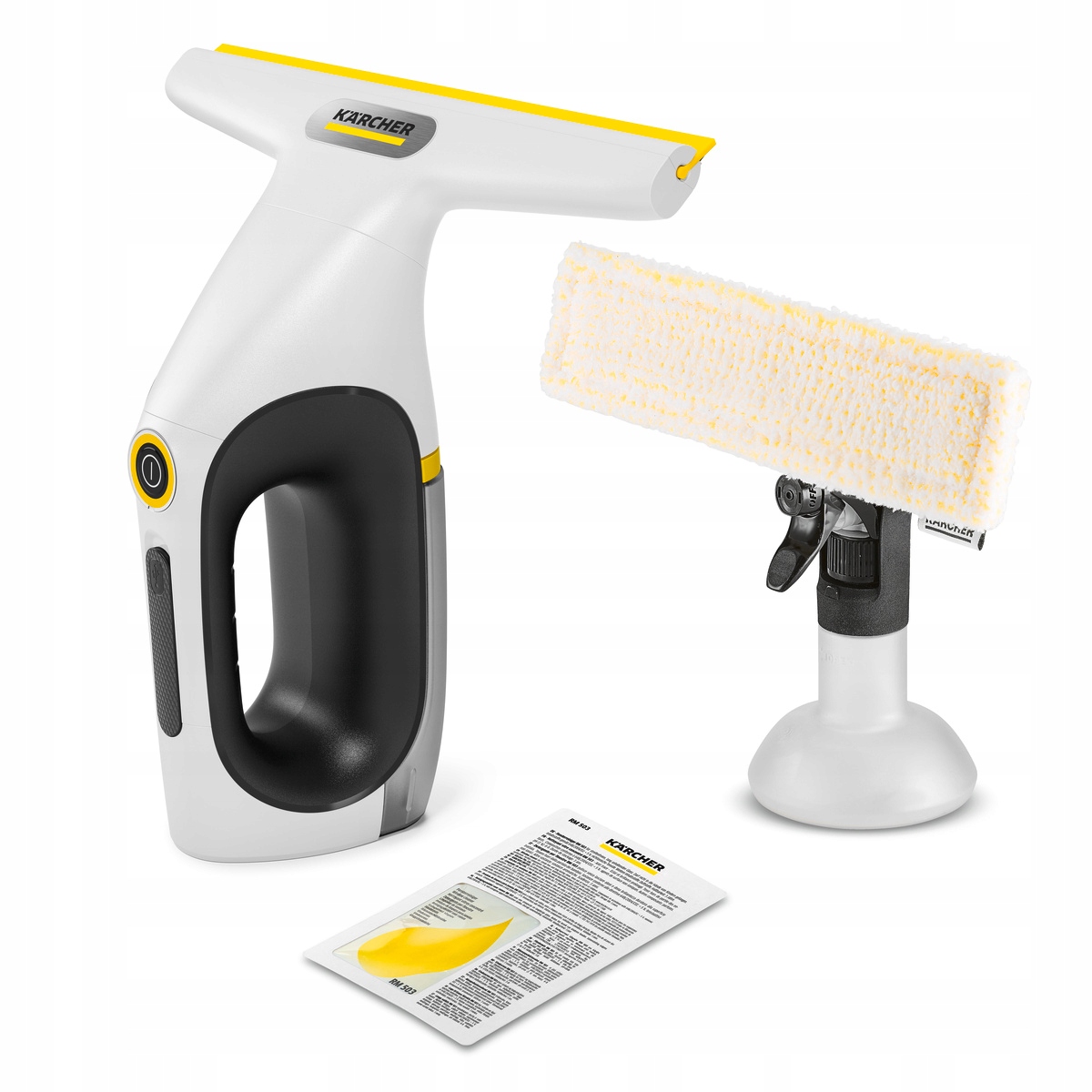 Bogate wyposażenie standardowe myjki WV 2 Universal Precision