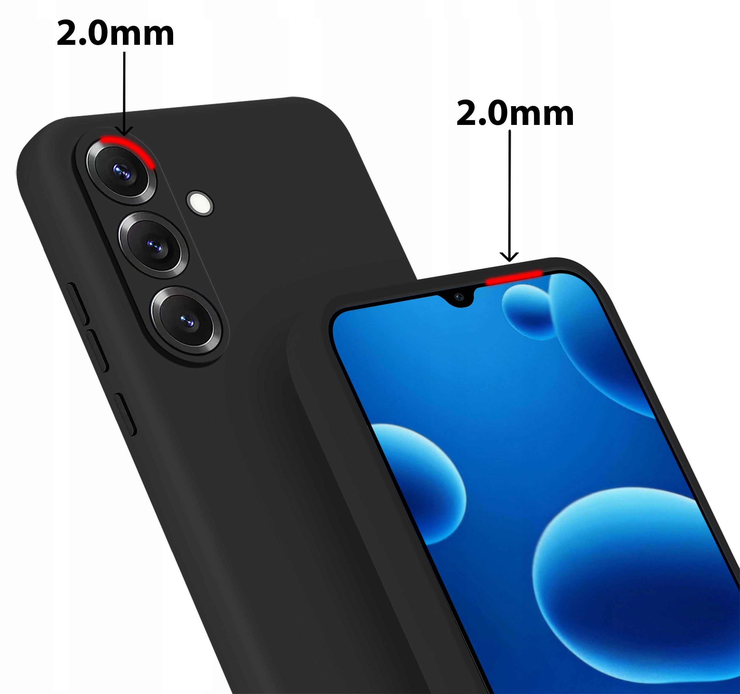 Kolory do wyboru – Czarny, Błękitny, Granatowy, Różowy, Nude