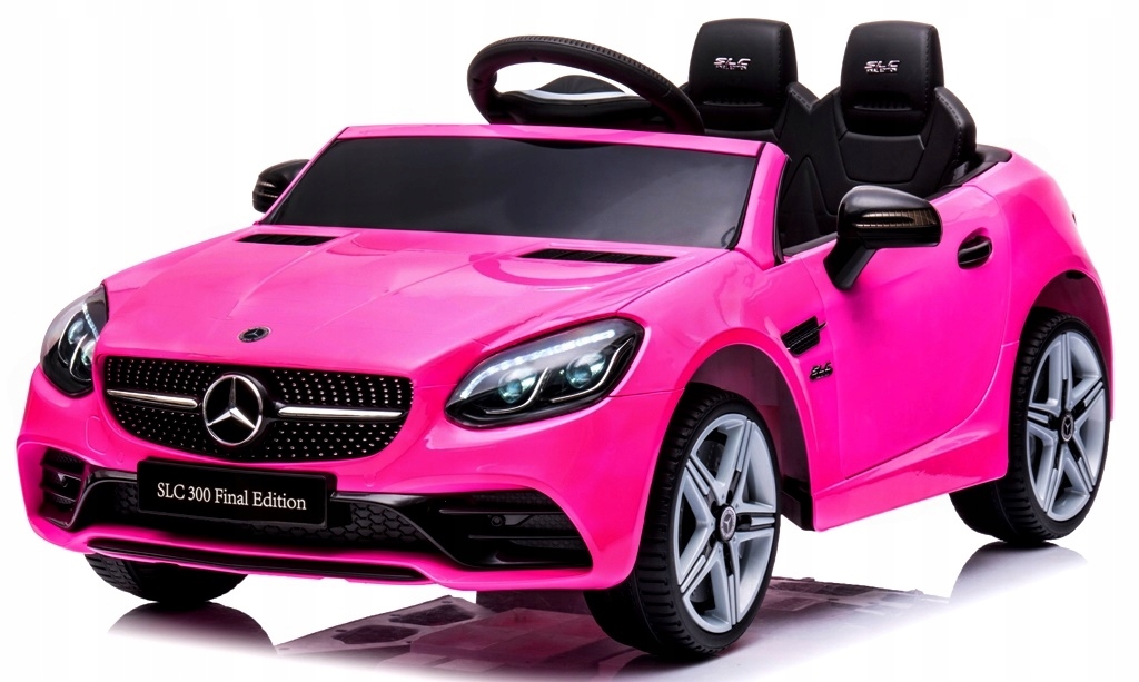 Mercedes SLC 300 – Różowy samochód dla małego kierowcy