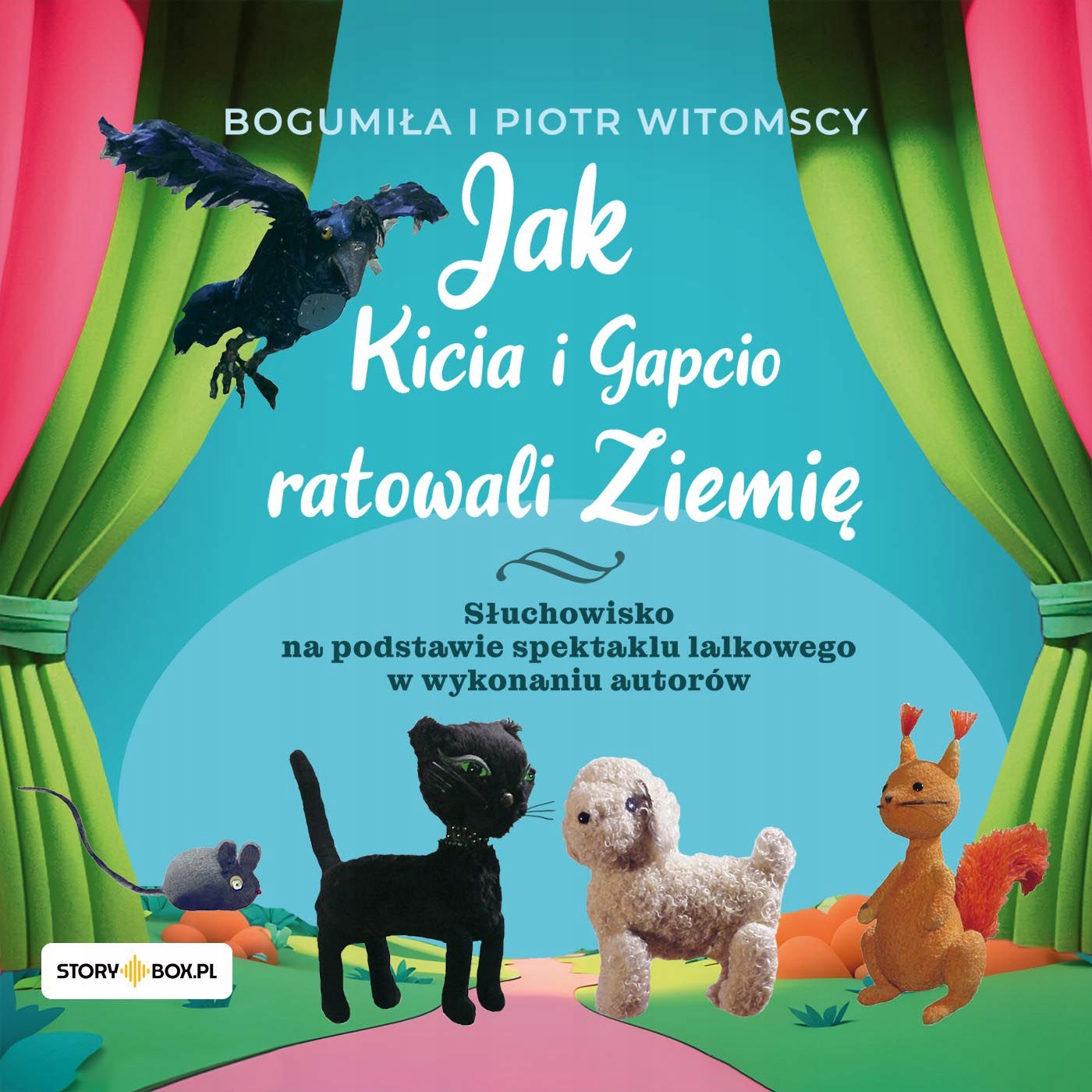 Twórcy audiobooka – Bogumiła i Piotr Witomscy