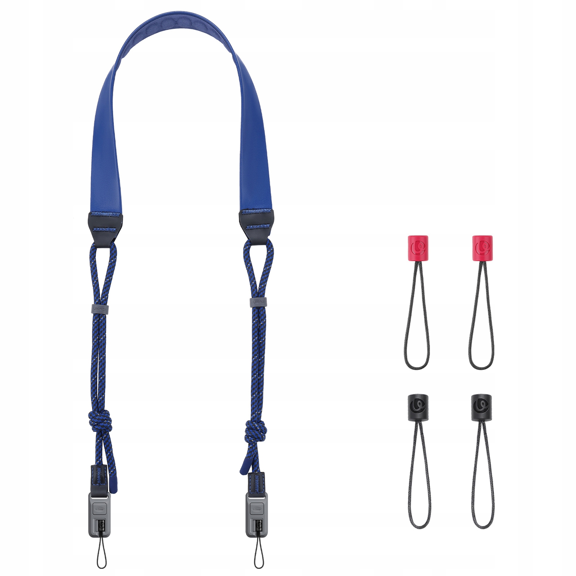 Pasek do aparatu Ulanzi CSS2 U-Snap - niebieski – idealne rozwiązanie dla fotografów