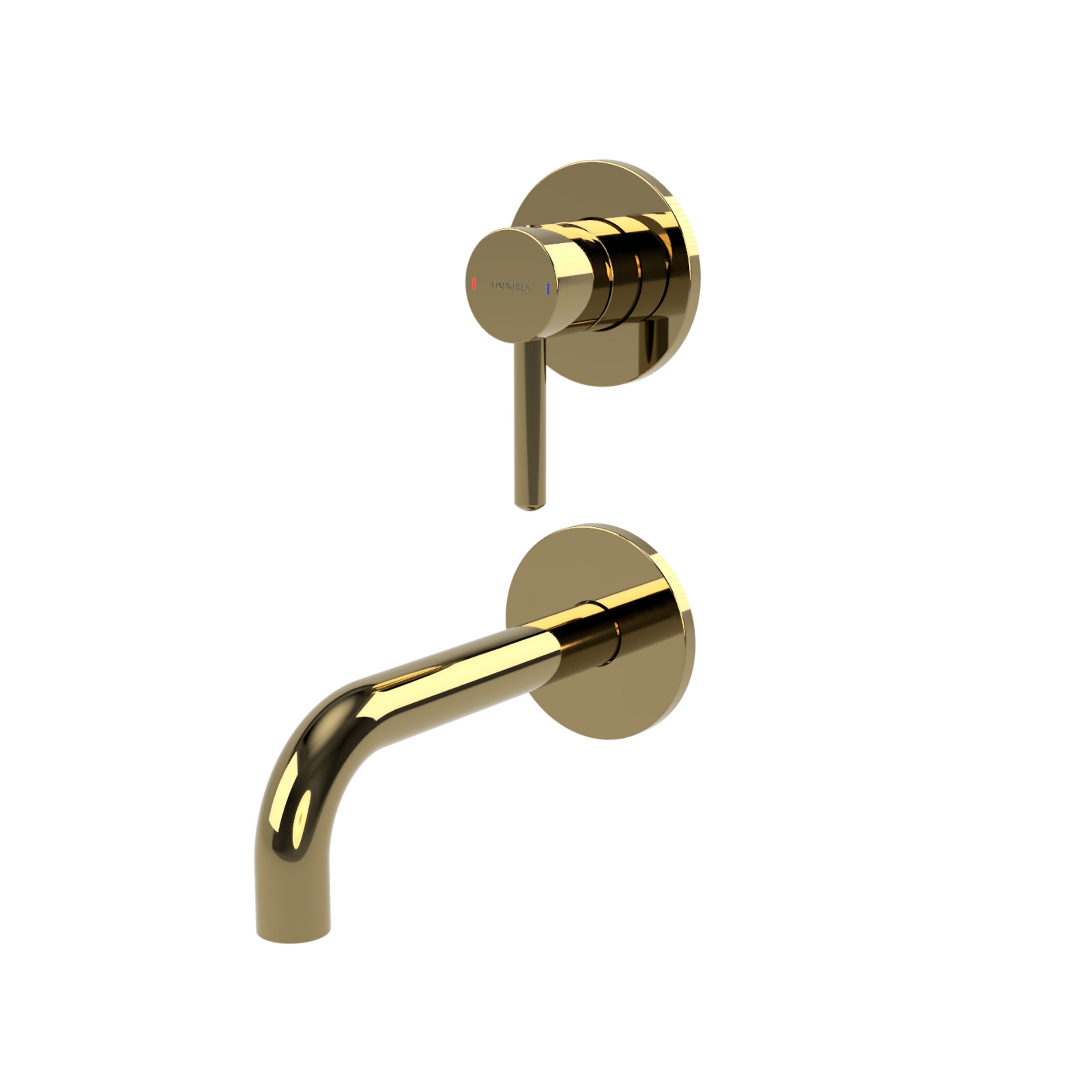 Bateria umywalkowa podtynkowa Y złoty (GL) – Elegancja i funkcjonalność w Twojej łazience