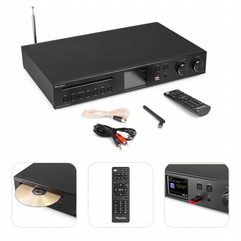 Radio internetowe Brescia DAB+ FM CD BT Audizio – Twoje centrum audio