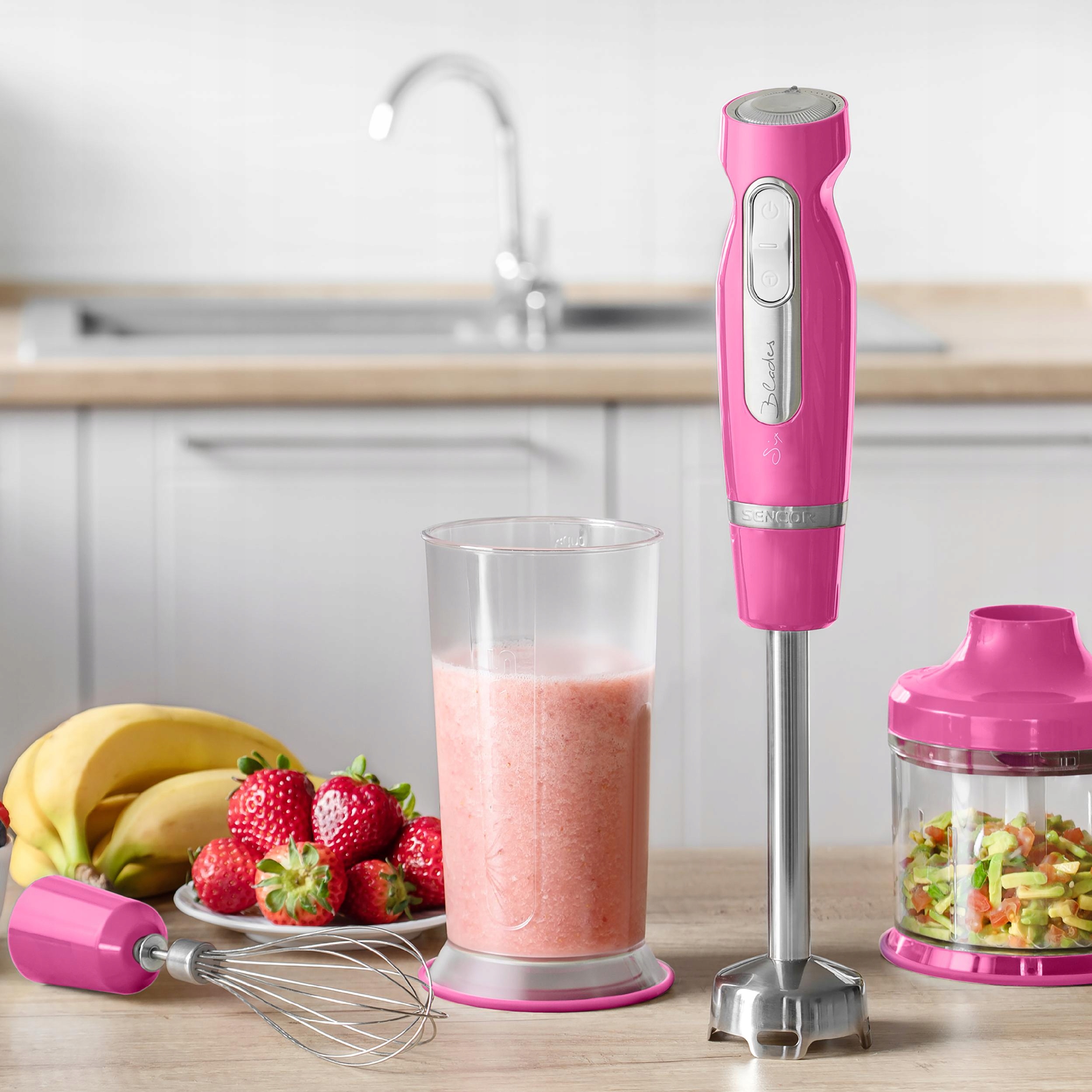 Wysoka moc 1000 W – Idealna do trudnych składników