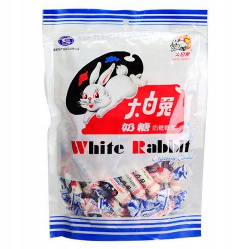 Cukierki mleczne chińskie 180g - White Rabbit – Słodka przyjemność z Azji