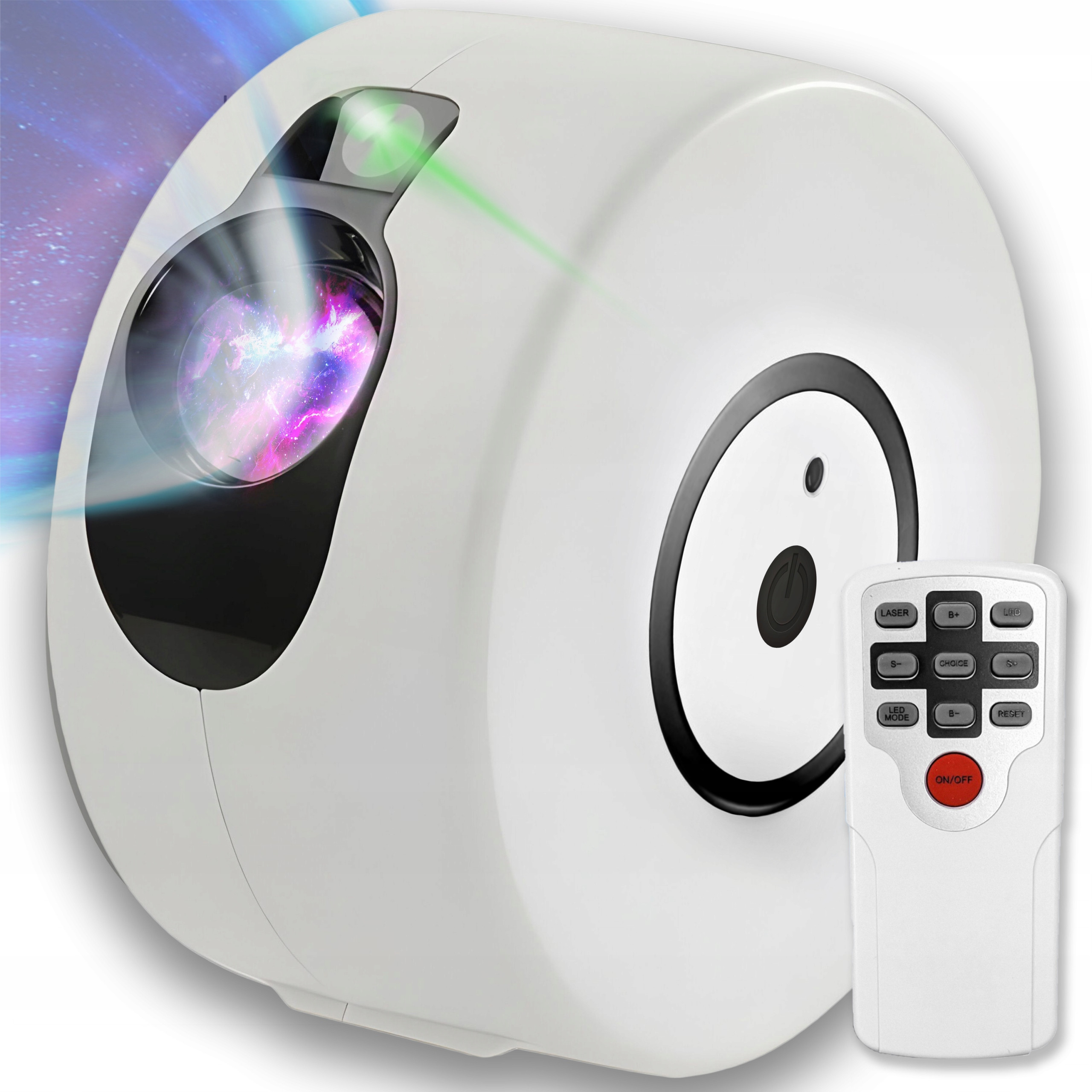 Funkcje projektora gwiazd – Zdalne sterowanie i różnorodność projekcji