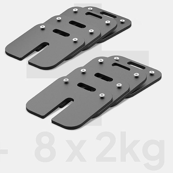 ZIPRO Obciążenia dodatkowe 4 x 2kg