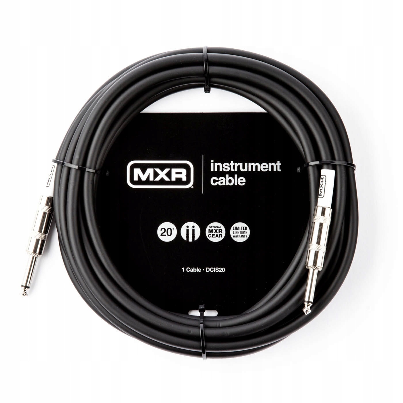 Kabel instrumentalny MXR Standard DCIS20 – Doskonałe brzmienie na każdej scenie