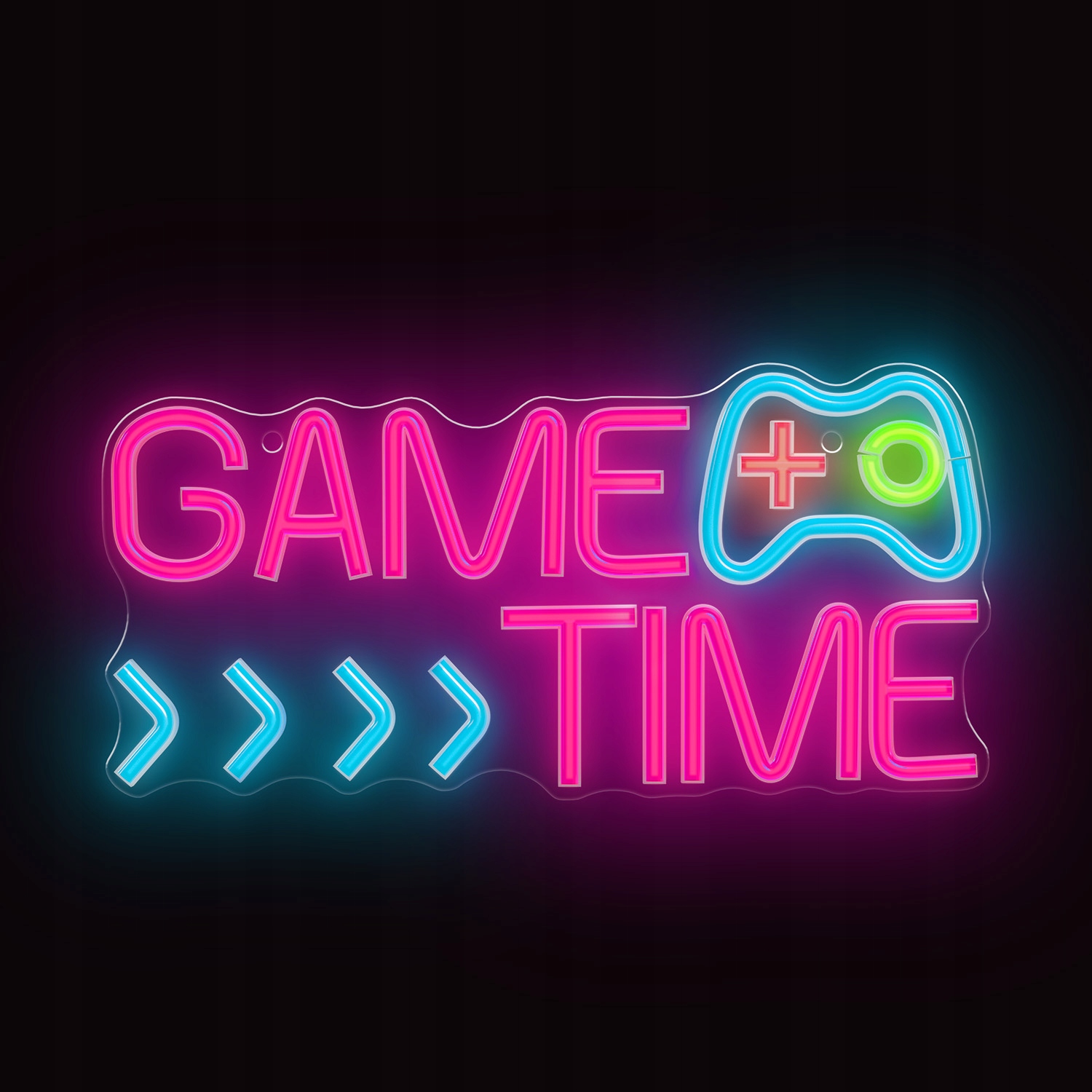 Forever Light Neon PLEXI LED GAME TIME multikolor FPNE34 – Oświetlenie dla graczy