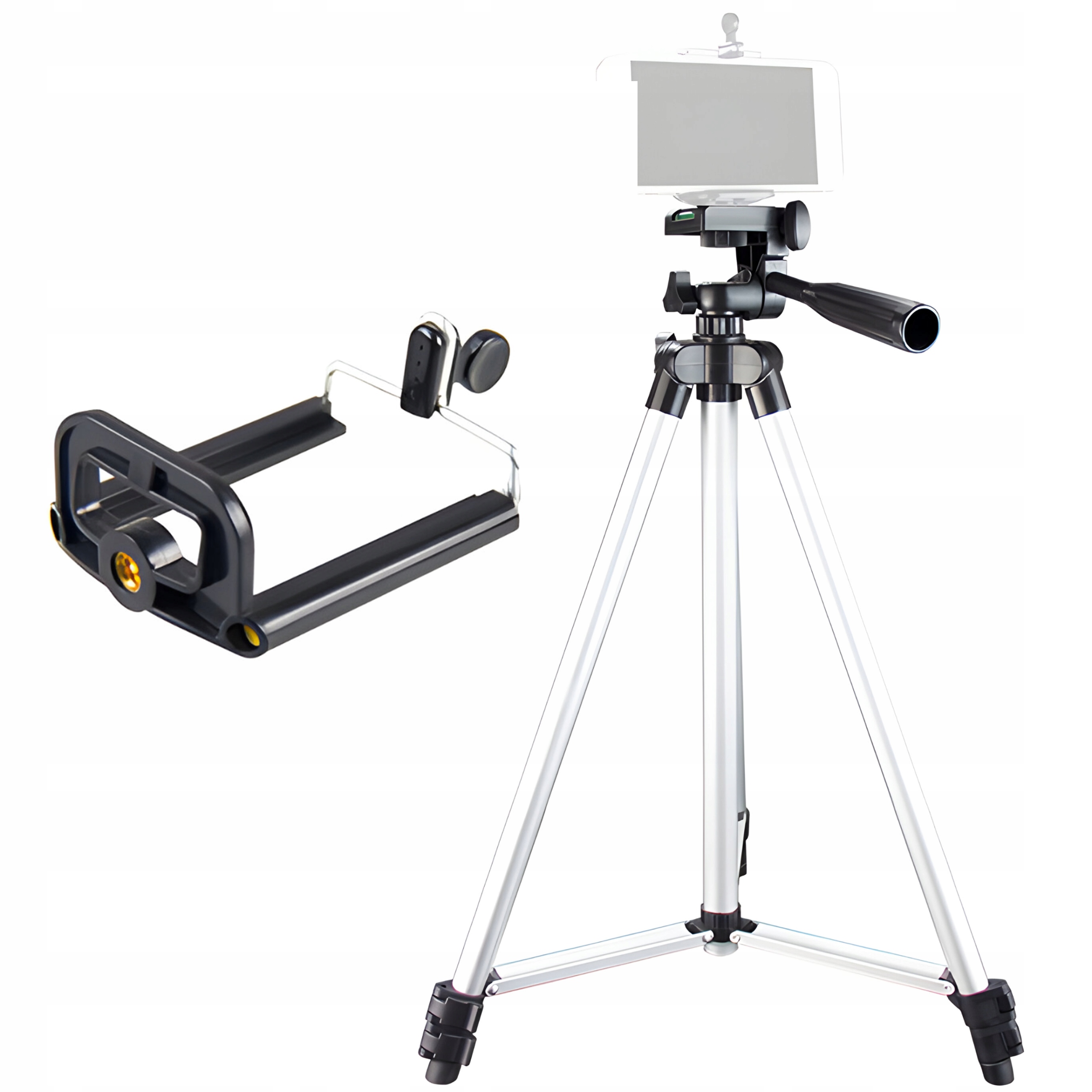 Lekka i stabilna konstrukcja z antypoślizgowymi stopkami