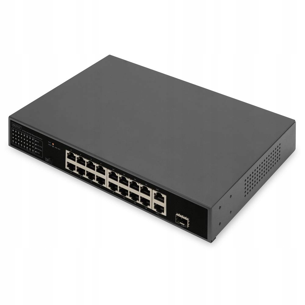Digitus ZUB Digitus PoE Switch 16-port – Wydajne rozwiązanie dla Twojej sieci