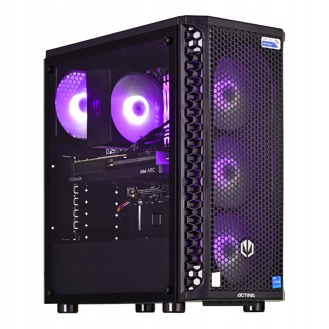 Komputer Actina ENDORFY 14400F/32GB/1TB/RTX4060/600W – Wydajność i nowoczesność w jednym