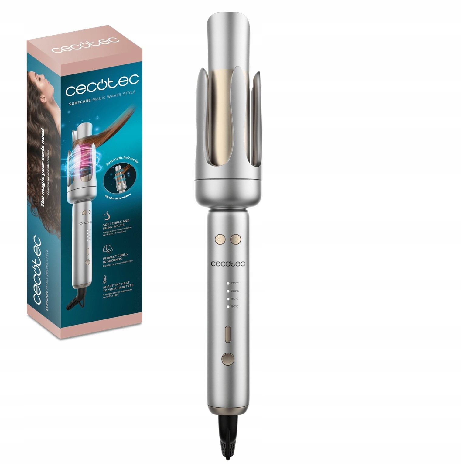 Lokówka do włosów Cecotec SurfCare Magic Waves Style – Twój klucz do idealnych loków
