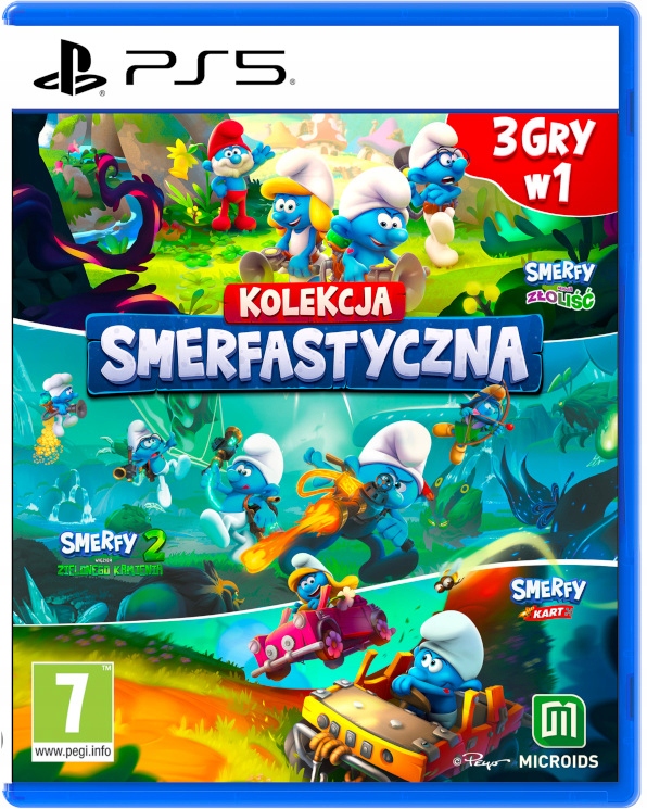 Gra PlayStation 5 Kolekcja Smerfastyczna 3w1 – Przygoda w świecie Smerfów