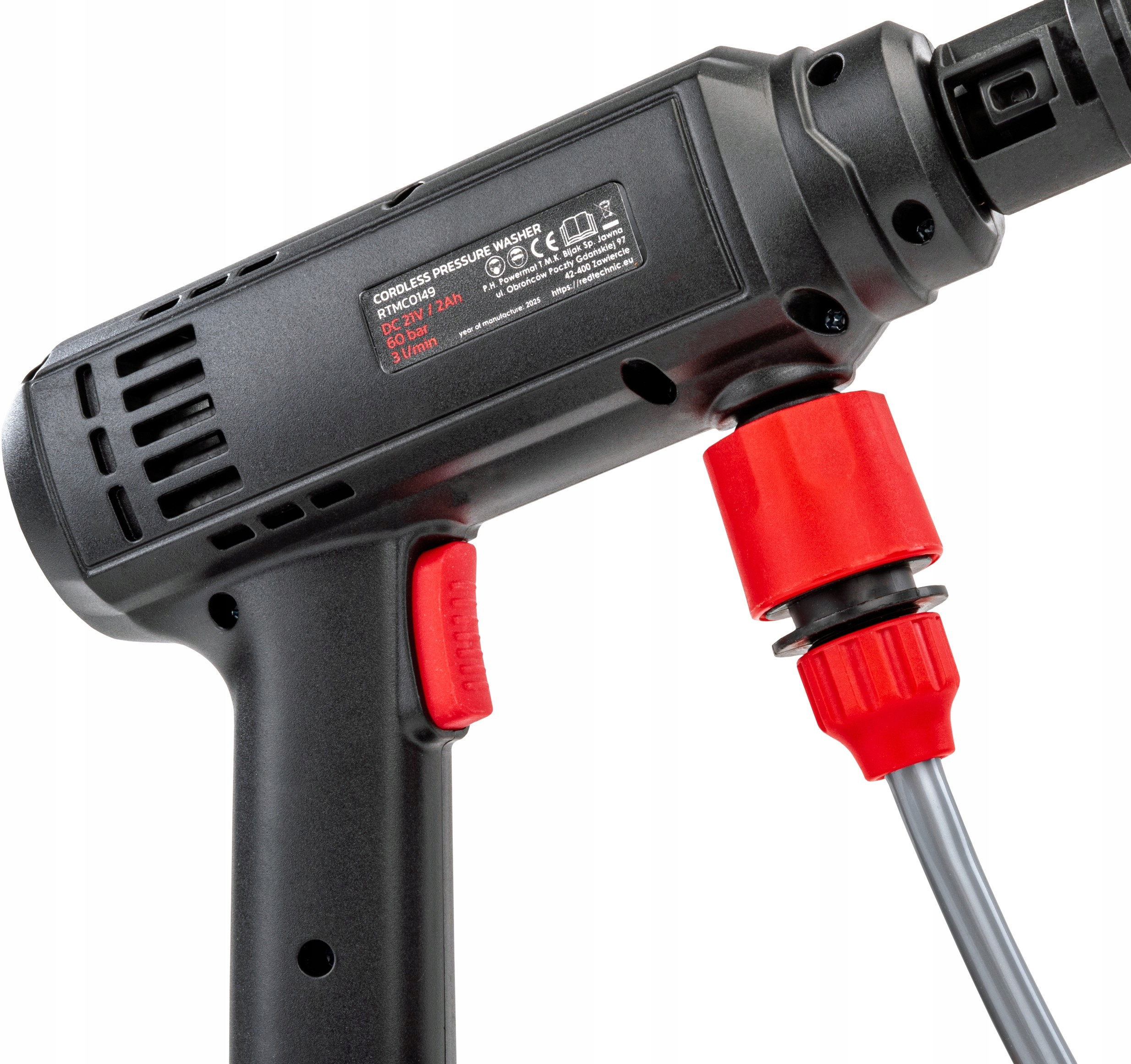 Silne ciśnienie 60 bar – Skuteczne usuwanie zabrudzeń