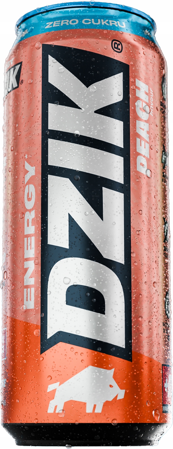 WK Dzik Zero – Energetyzujący napój brzoskwiniowy 500 ml