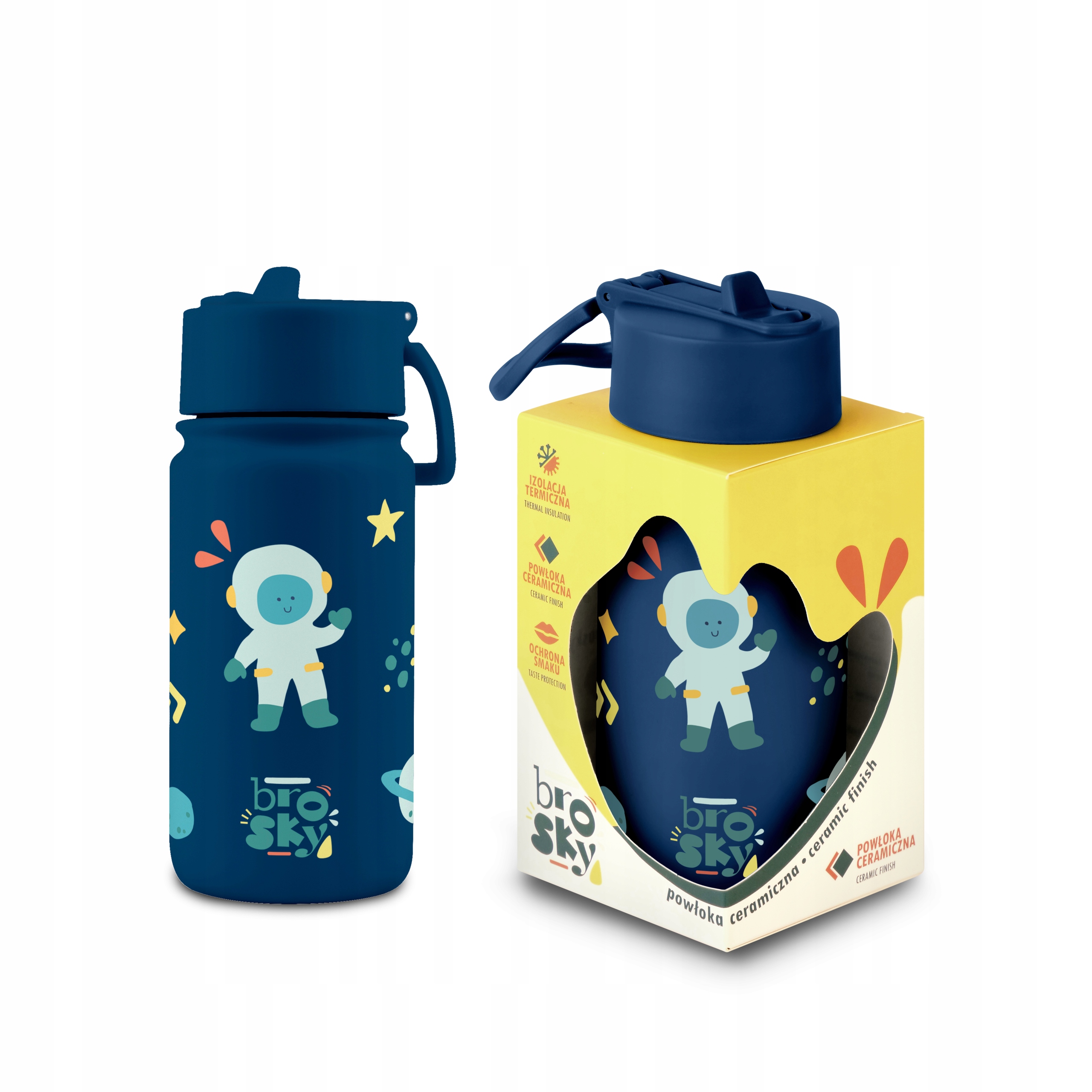 Kolor i design – Niebieski motyw kosmosu dla małych odkrywców