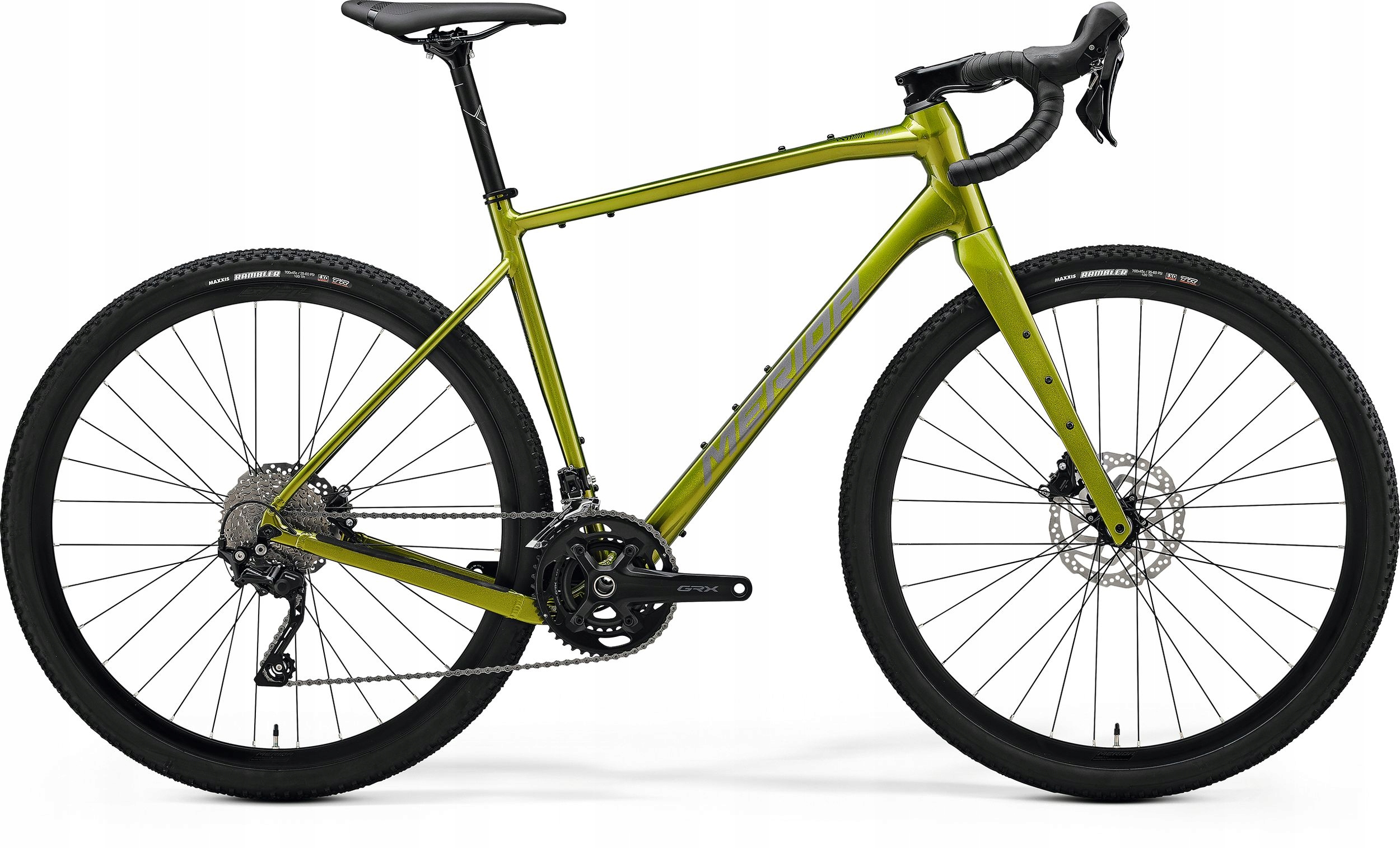 Rower gravel Merida SILEX 400 S (49) FALL GREEN* (GREY/BLACK) – Twój idealny towarzysz przygód