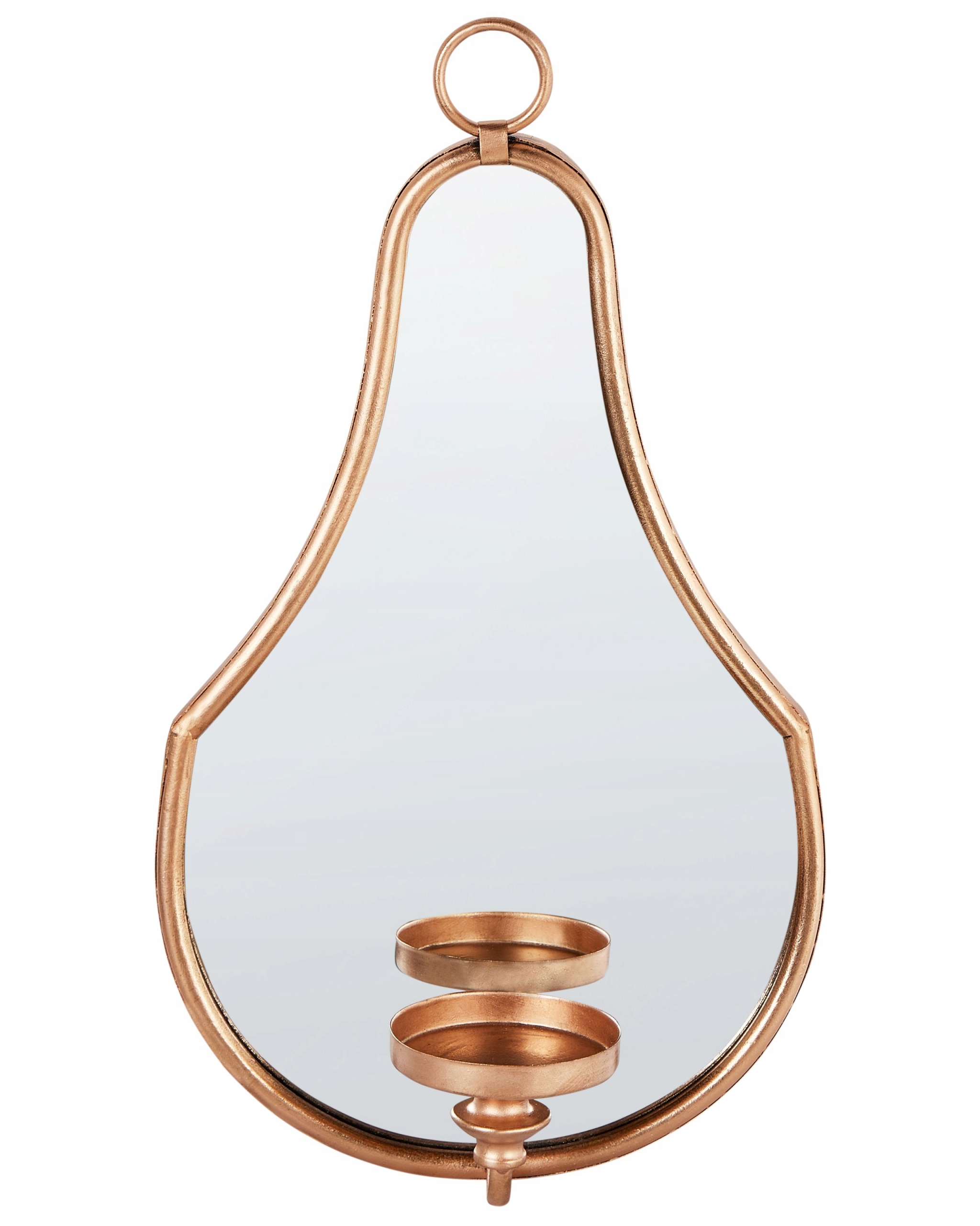 Świecznik wiszący BAZARNES Metal 45 cm Złoty – Elegancja w Twoim wnętrzu