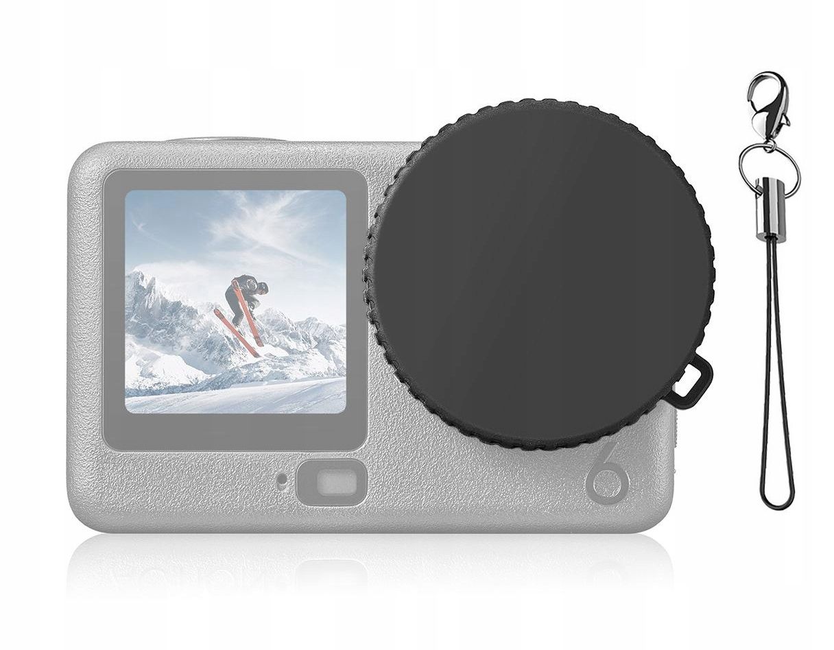 Dekielek Silikonowy Osłona Zaślepka Na Obiektyw Do Kamery DJI Osmo Action 6 – Profesjonalna Ochrona