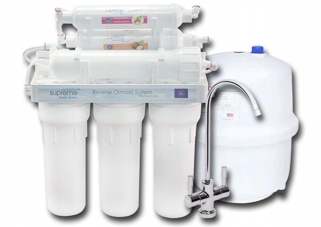 Sześciostopniowy system Odwróconej Osmozy - RO6 Premium* – woda w Twoim domu