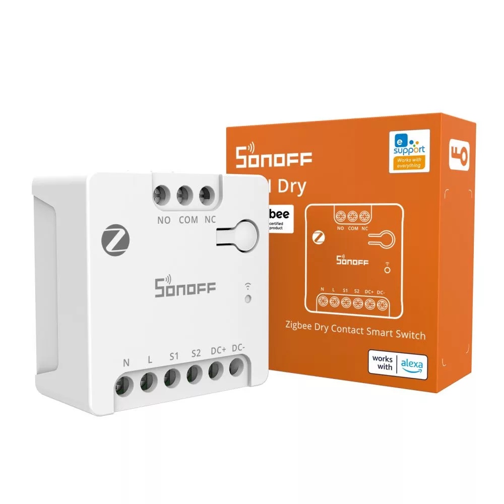 Sonoff MINI-ZBD – Inteligentny przekaźnik bezpotencjałowy ZigBee do automatyzacji