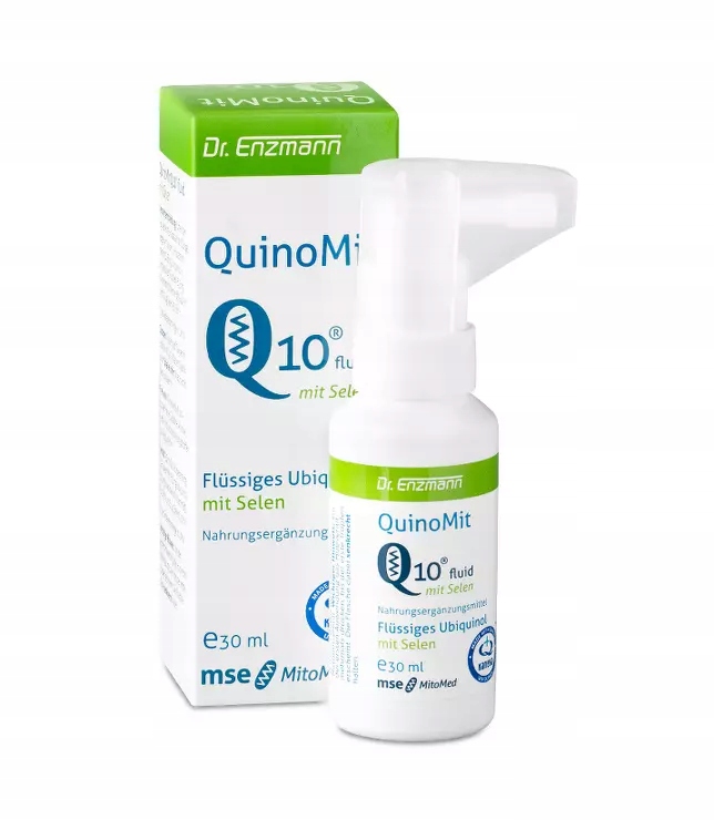 DR. ENZMANN MSE QuinoMit Q10 fluid z selenem – Twoje wsparcie