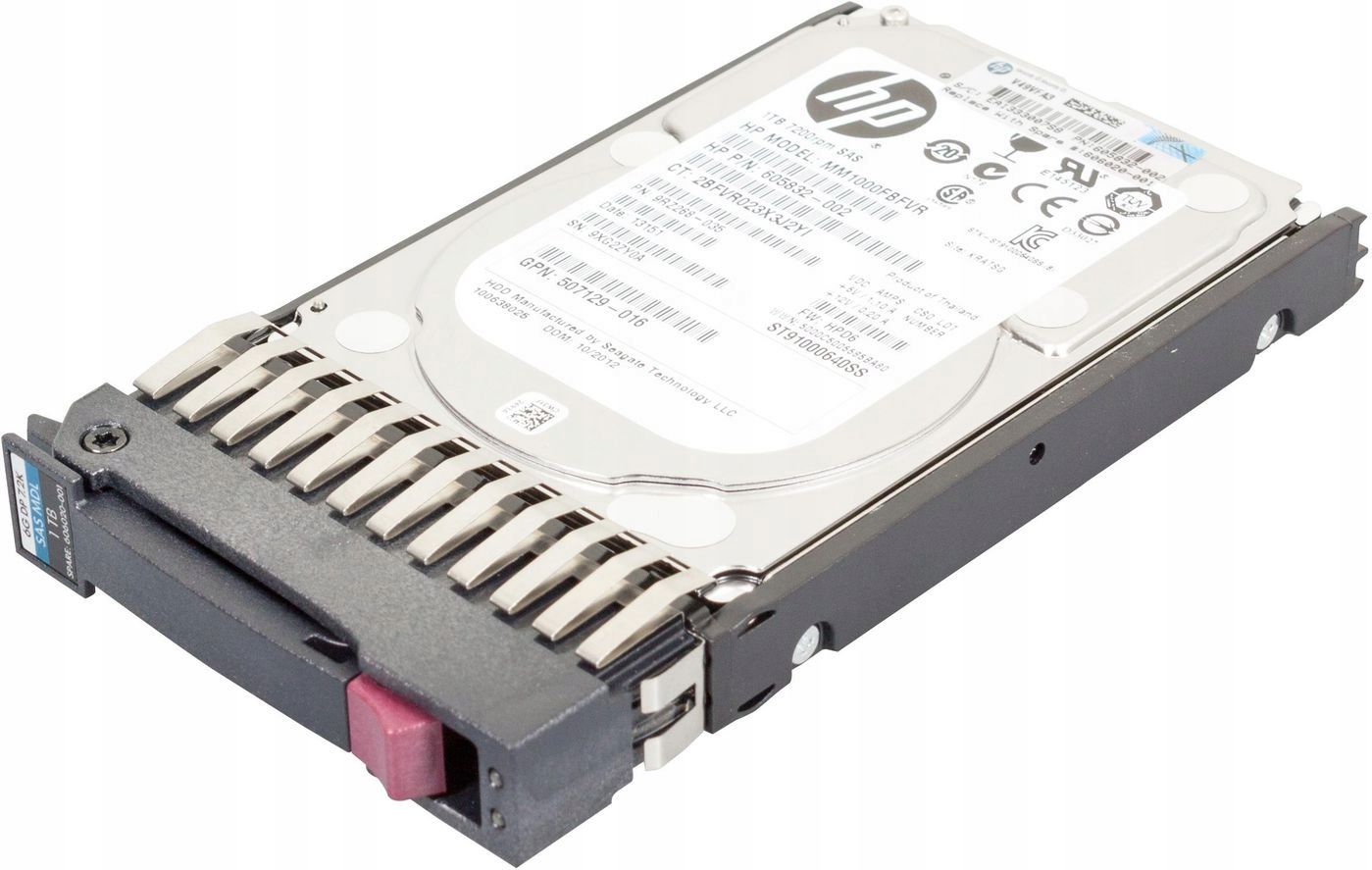 Dysk twardy HP Enterprise 1TB 2.5'' SAS-1 (606020-001) – Wydajność i niezawodność