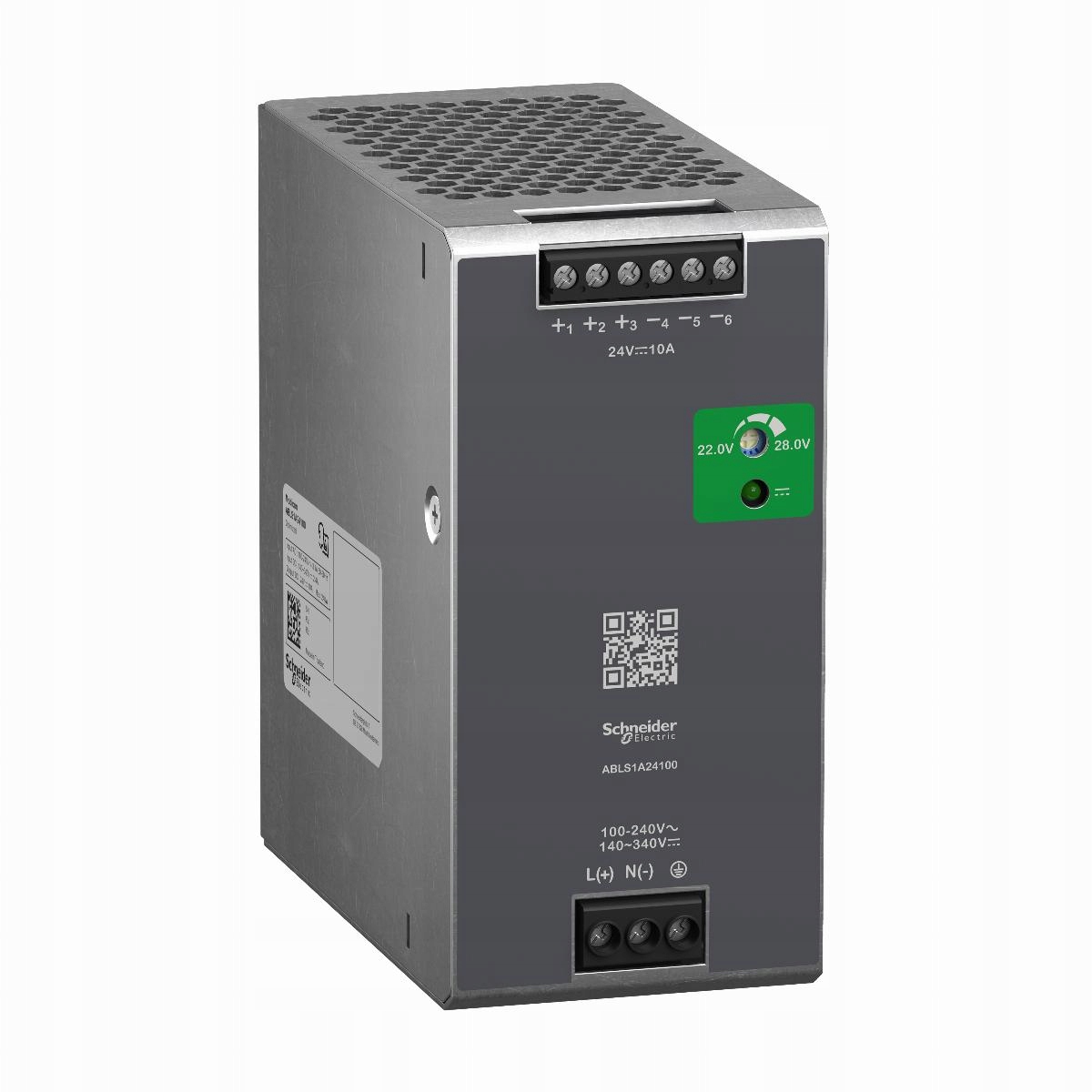 Zasilacz regulowany PS transformer 60 mm 117.6 mm 123.6 mm 800 g ABLS1A24100 – Wydajność i niezawodność w zasilaniu