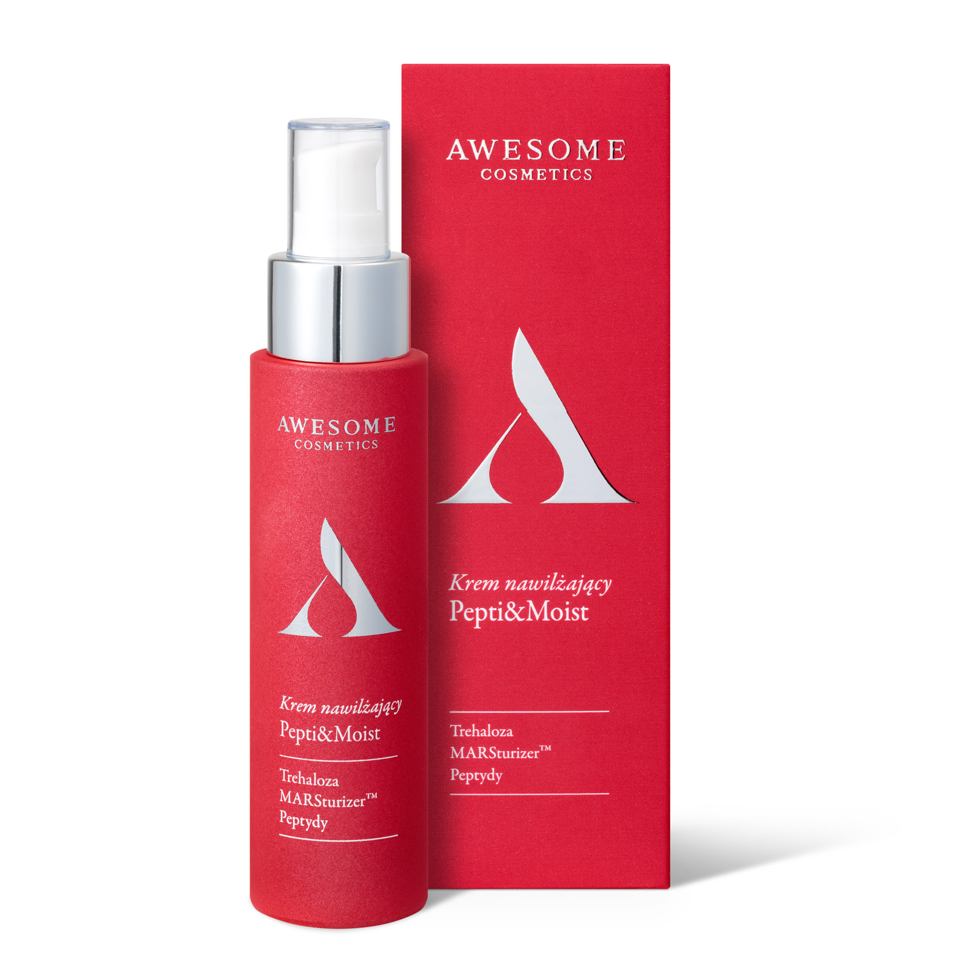 AWESOME COSMETICS Pepti&Moist – Krem nawilżający 50ml dla zdrowej skóry