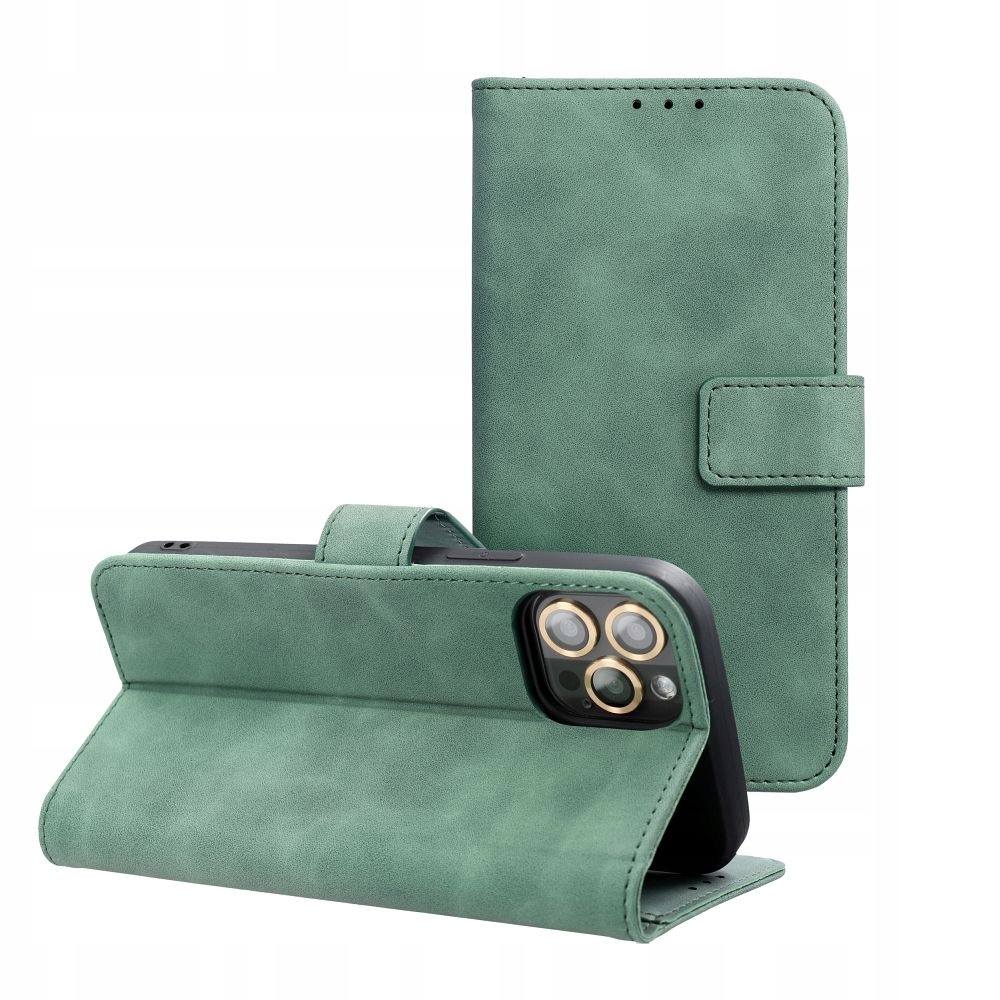 Kabura TENDER Book do XIAOMI Redmi Note 14 4G (GLOBAL) – Zielona ochrona dla Twojego smartfona