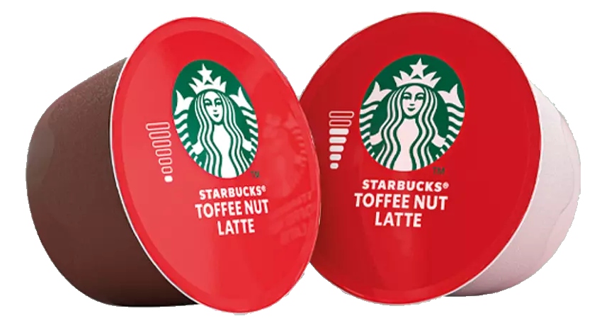 Bogaty smak toffi i prażonych orzechów