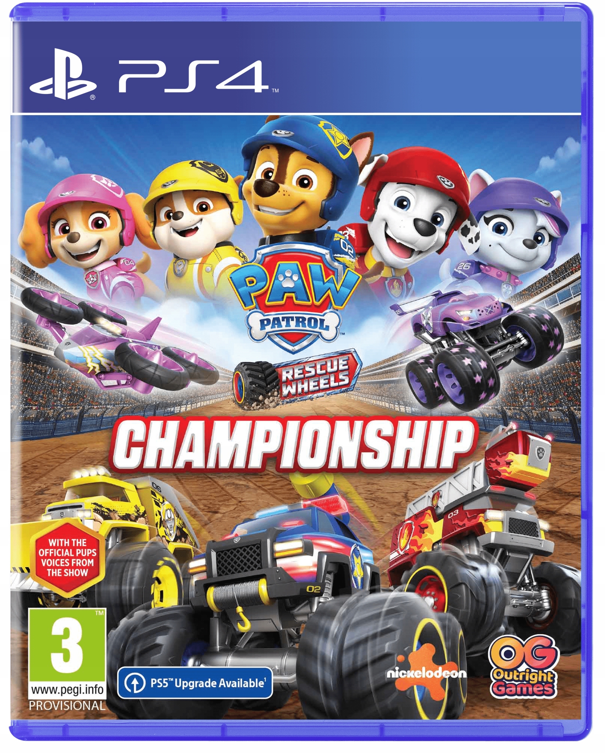 PSI PATROL RESCUE WHEELS: CHAMPIONSHIP na PlayStation 4 – Przygoda pełna emocji