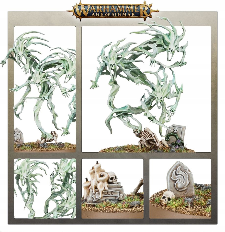 Warhammer Age of Sigmar Nighthaunt Spirit Hosts – Eteryczni wojownicy z mroku